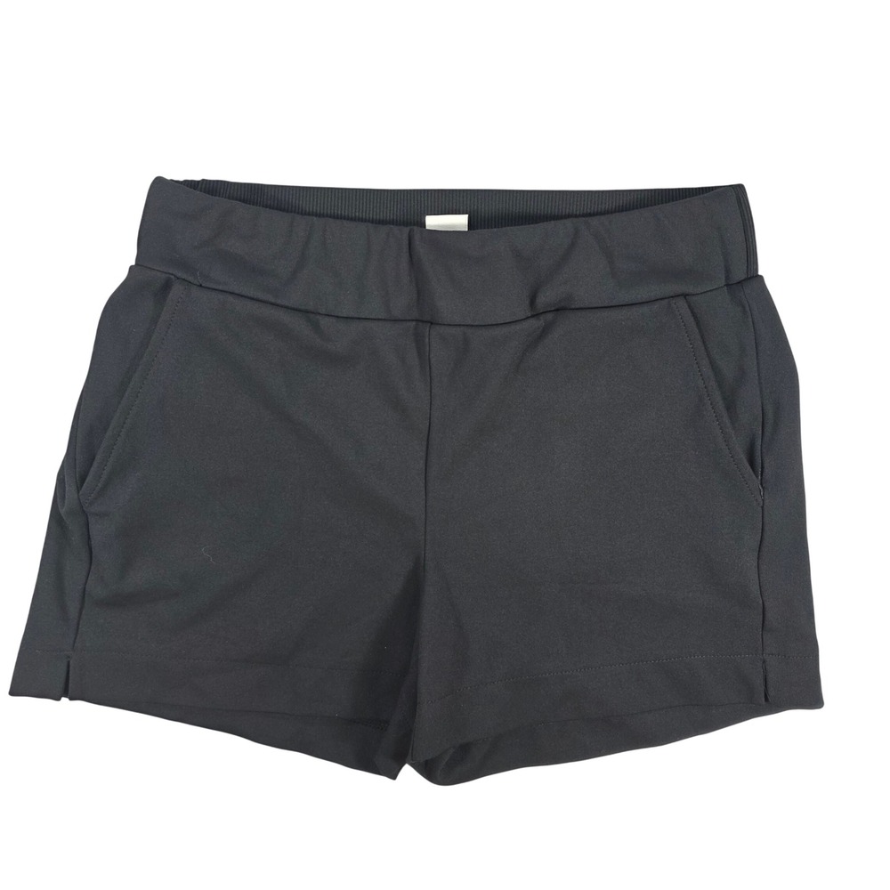 Rachel Zoe Stretch Soft Athletic Lounge Shorts Black Small Womens Athleisure